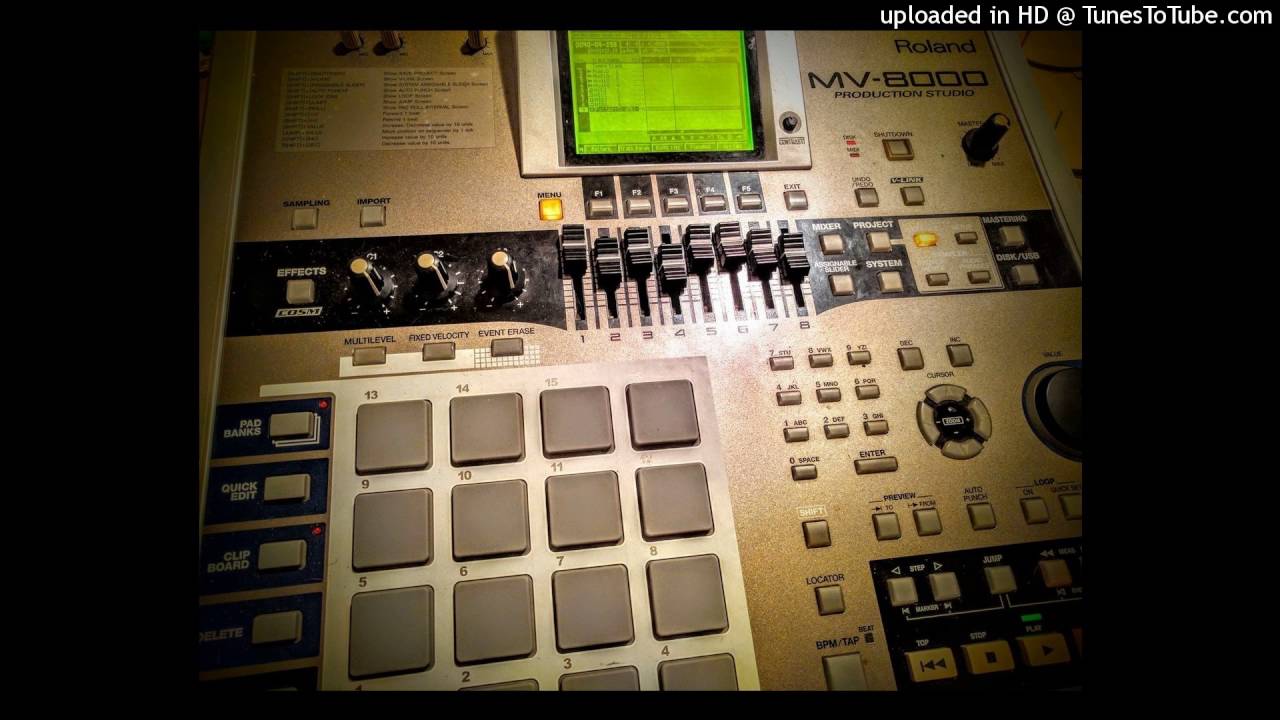 ROLAND MV-8000 /8800 DEEP HOUSE / OLDSCHOOL HOUSE