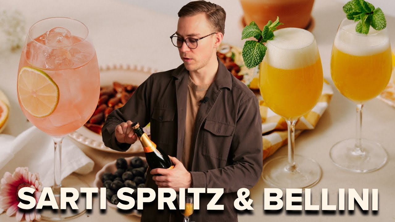 David Kringlunds bästa bubbeldrinkar – Bellini & Sarti Spritz