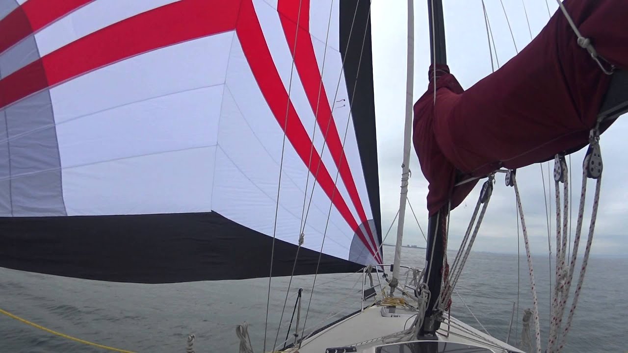 My New Code Zero/Drifter on a CX10 Furler From Somerset Sails 1-800-323-9464