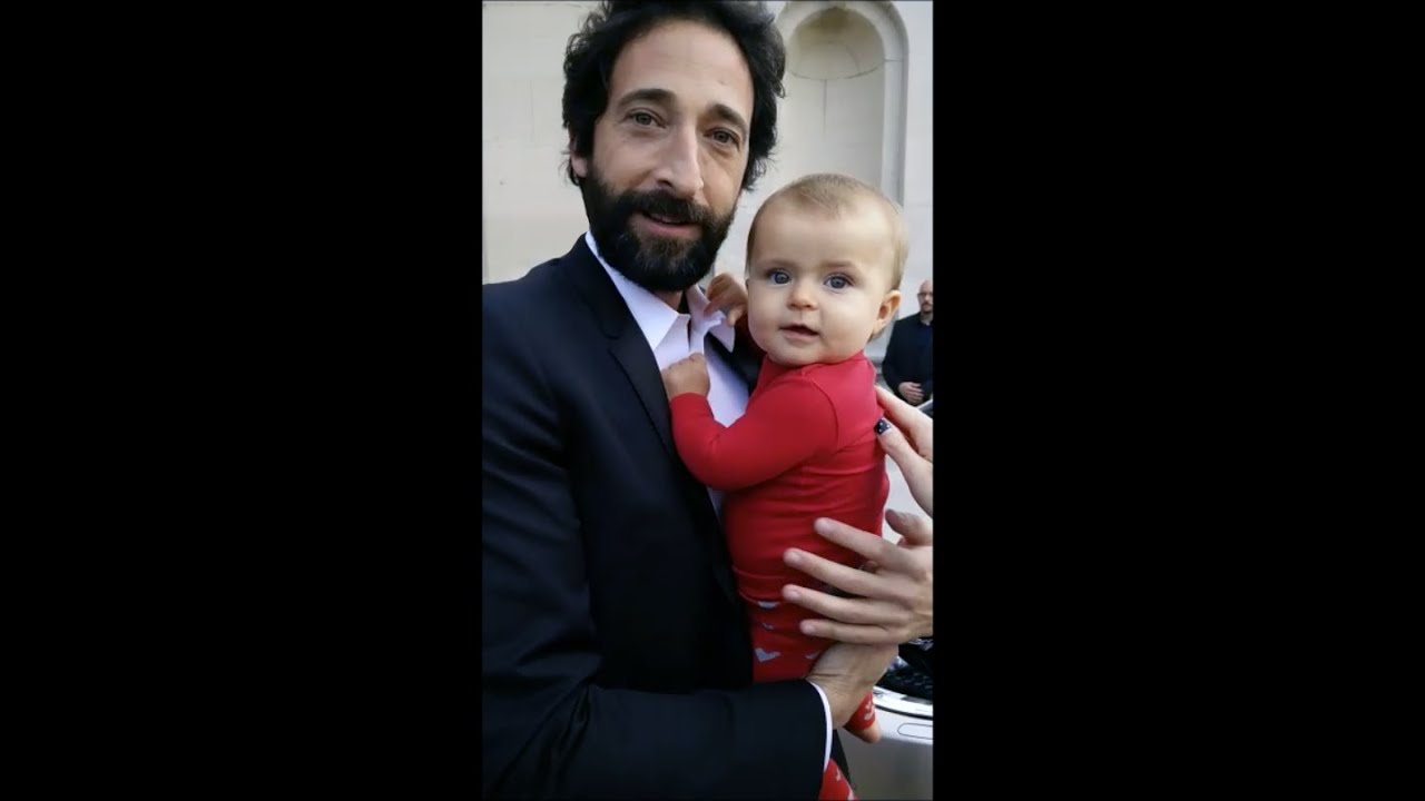 Adrien Brody meets Rosie