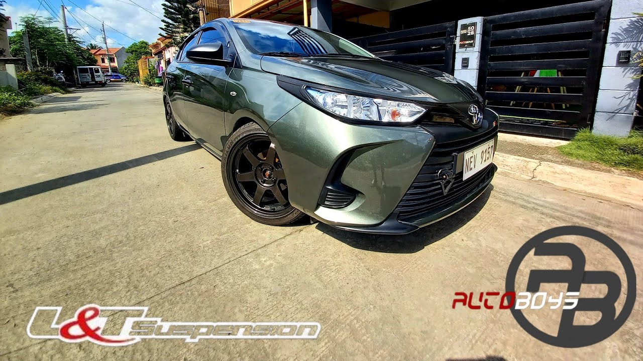 Hindi basta basta nag sasag ang L&T Lowering Springs pagloaded. Compared sa stock springs ng Vios.