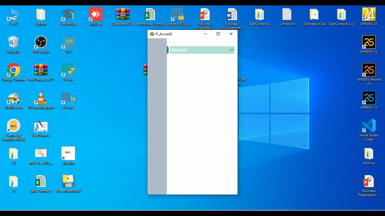 💡 WinDev Tutoriel : Menu latéral animée (2)
