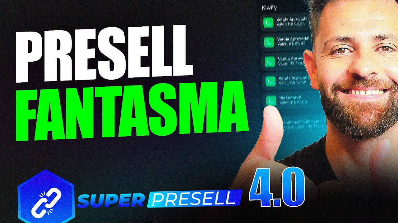 SUPER PRESELL 4.0 - Como Fazer Pressel Fantasma em 1 Minuto 🔵 ACESSE AQUI SEU CUPOM 10% OFF