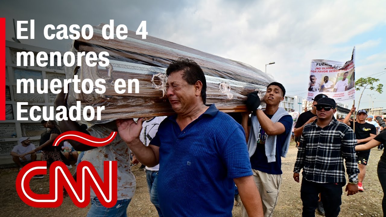 Lo que sabemos del caso de los 4 menores hallados muertos tras desaparecer en Ecuador