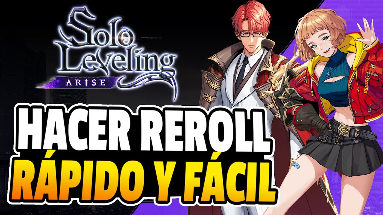 CÓMO HACER REROLL RÁPIDO y FÁCIL en 