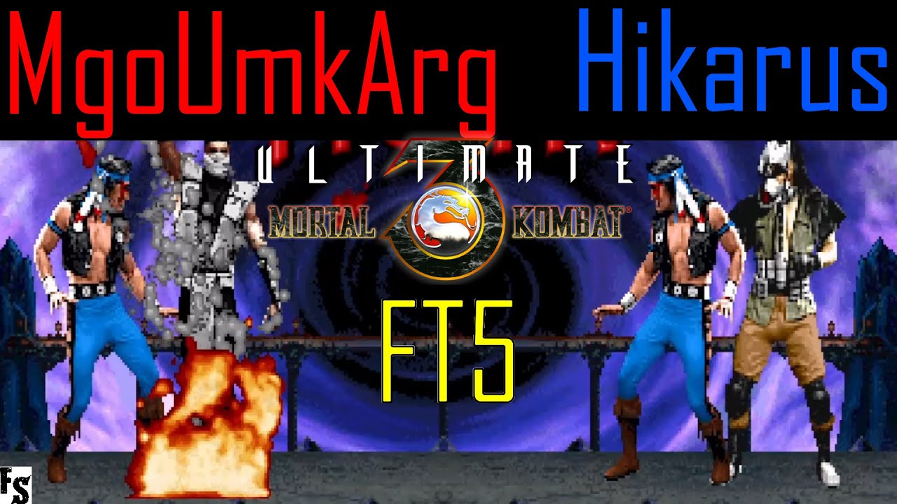 Ultimate Mortal Kombat 3 - 2v2 - MgoUmkArg vs Hikarus (Fightcade FT5)