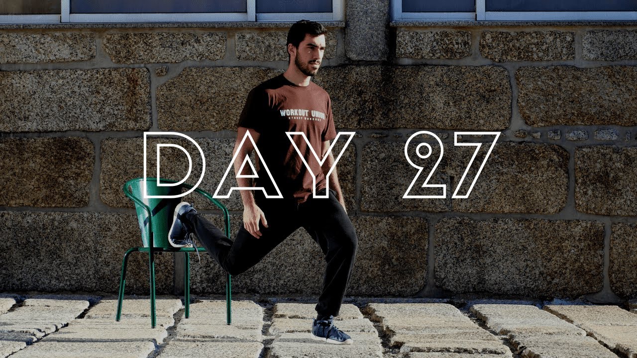 ABS and LEGS Workout Routine   No Equipment   Day 27