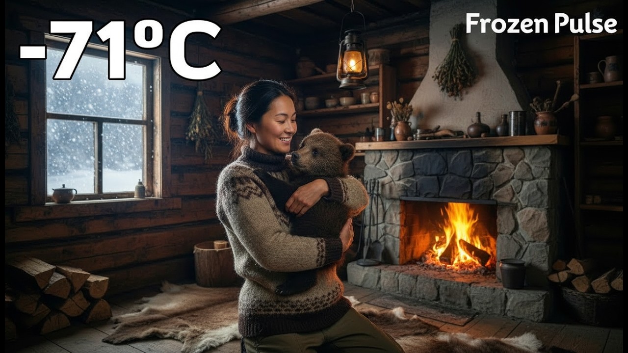 A Young Girl Saved a Freezing Bear Cub in Siberia at –71°C ❄️🐻