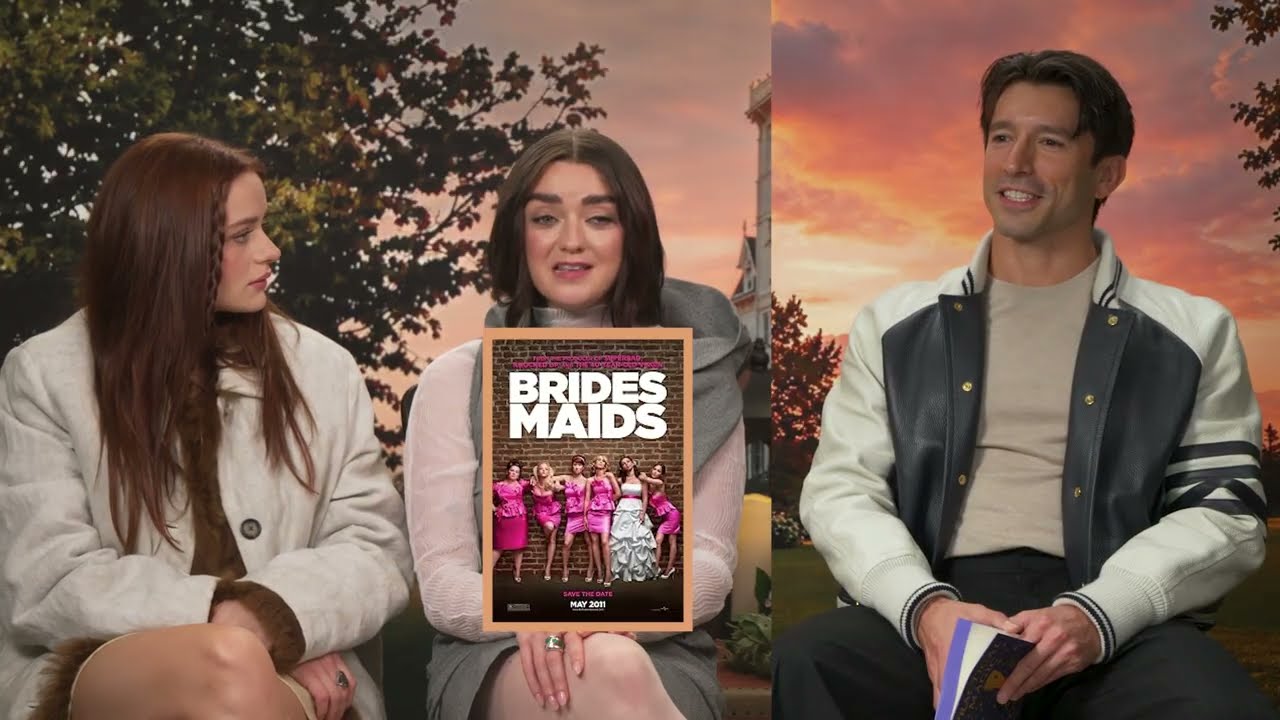 Maisie Williams and Joey King Full Interview I Practical Magic 2