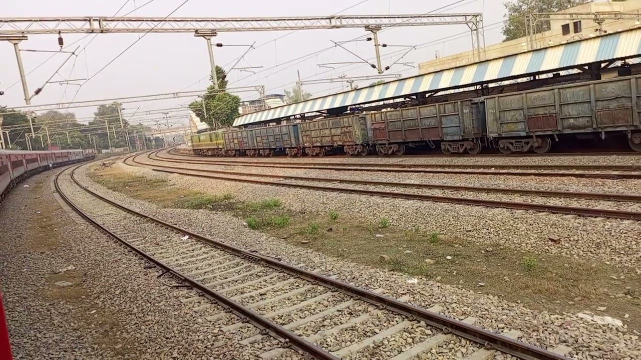 Sultanpur Railway Station, Sadhbhawna Express 🚆🚞🛤️, Indian Railway