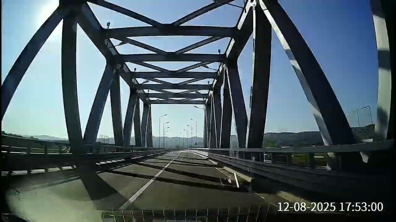 Hunedoara - Deva - Ilia - Lipova - Arad - Salonta road trip (4x speed)