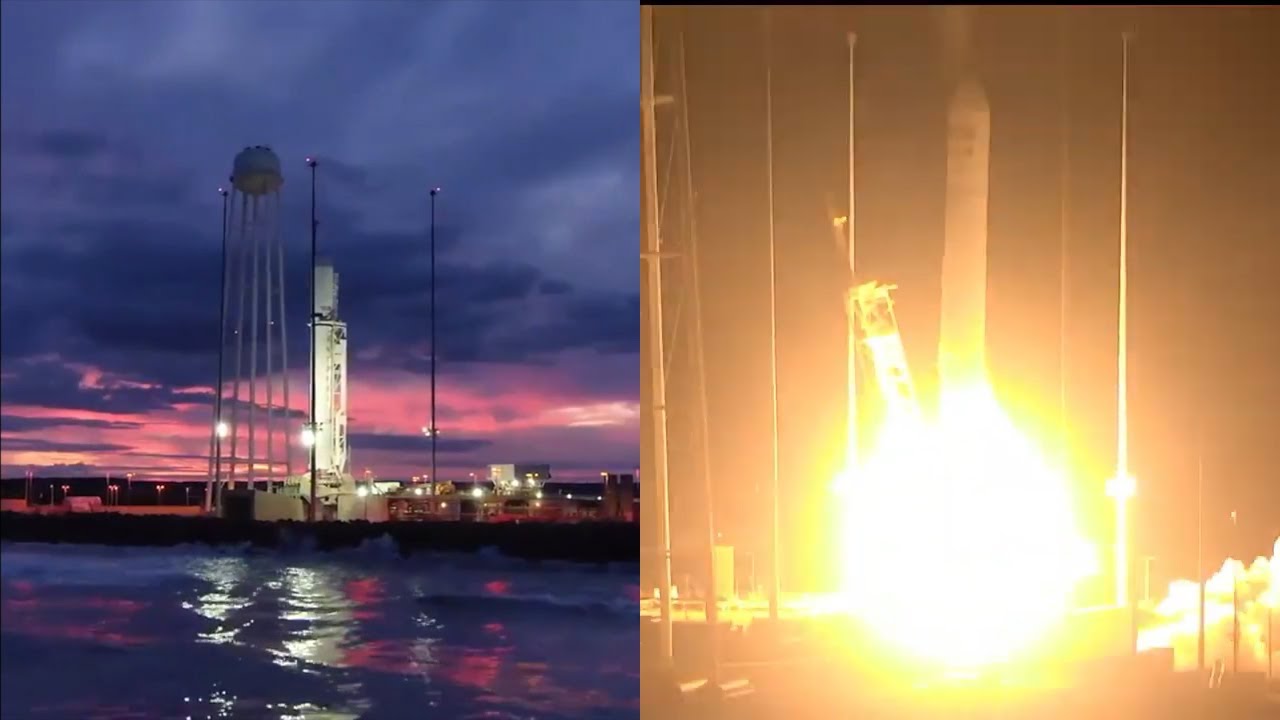 NG-14 Antares 230+ launches S.S. Kalpana Chawla Cygnus