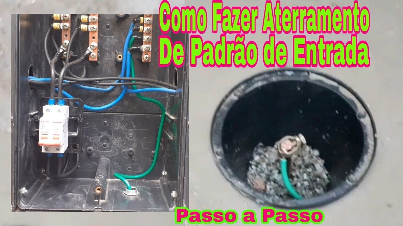 COMO FAZER ATERRAMENTO DE PADRÃO DE ENTRADA  Passo a Passo