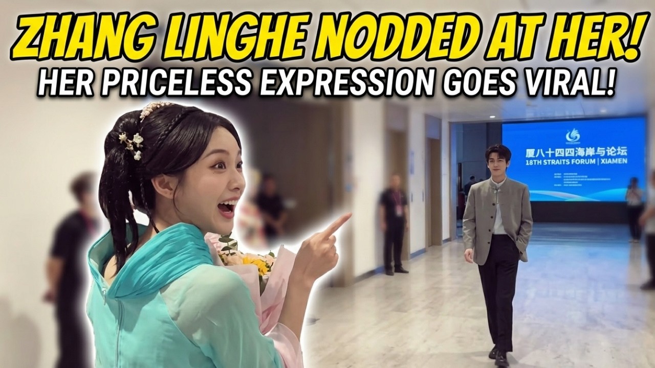 VIRAL! Zhang Linghe's Funny Moment with a Girl: His Expression Makes Netizens Adorable