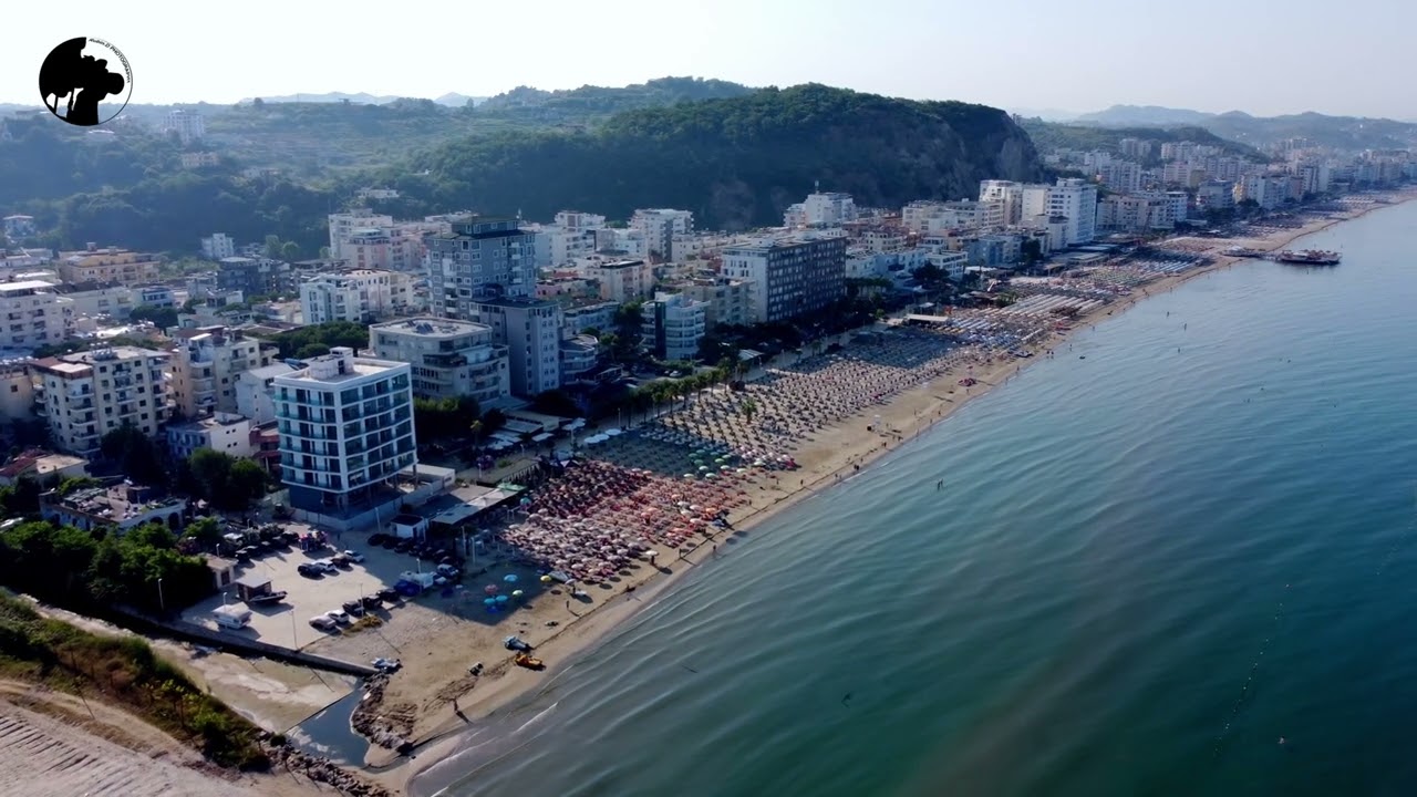 Plazhi tek Shkëmbi i Kavajës Durrës | Albania 4k 2025 🇦🇱