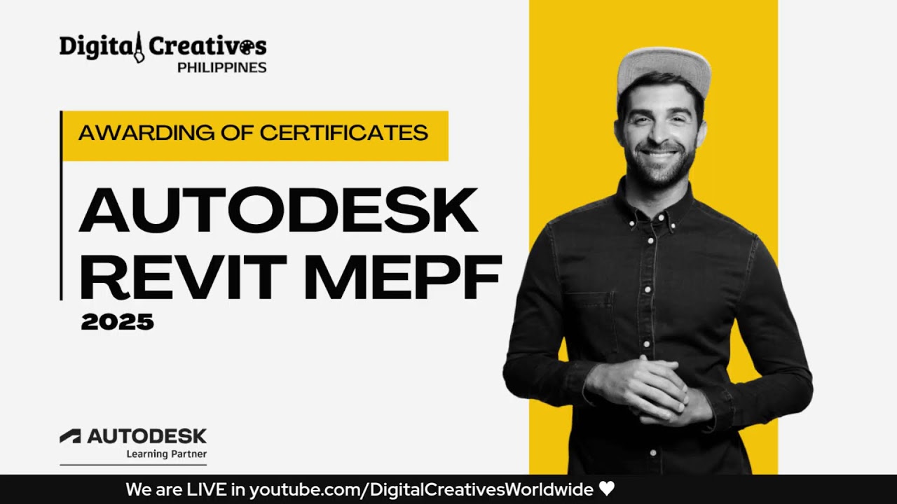 Awarding of Certificates: Autodesk Revit MEPF 2025