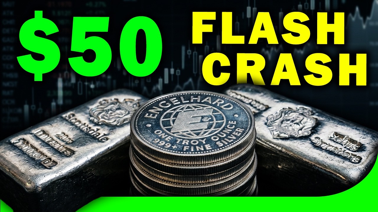 Серебро ОБВАЛИТСЯ до $50 за ЧАСЫ, если ФРС сделает ЭТО!