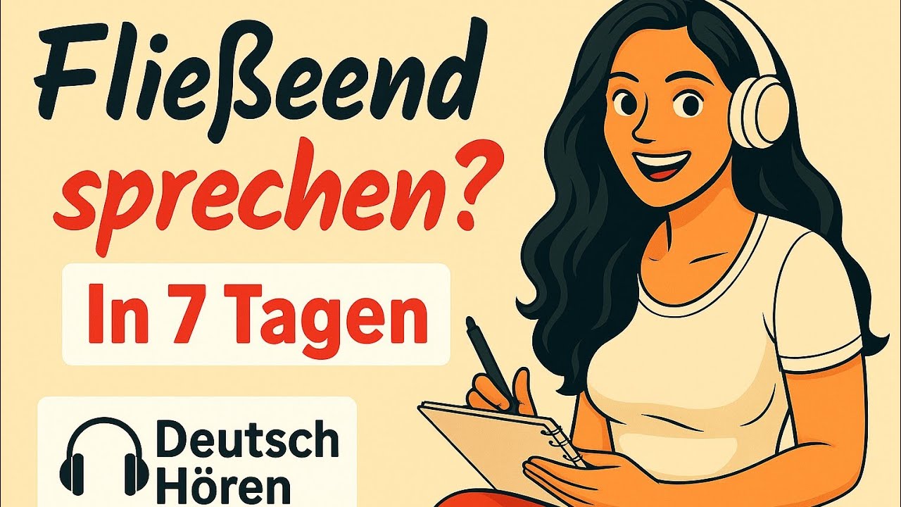 Fließend Deutsch sprechen von B2 auf C1 – in nur 7 Tagen! 🚀🇩🇪  