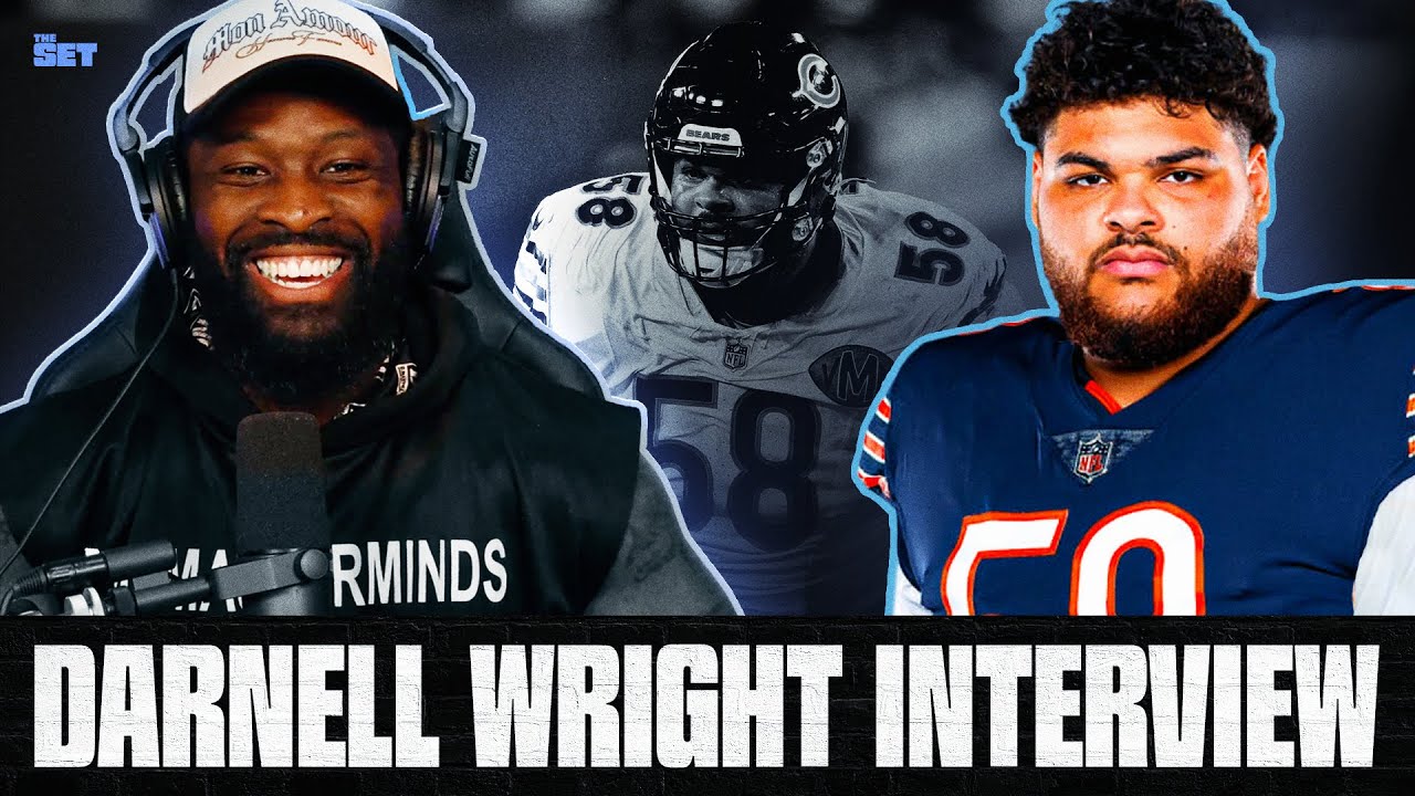 Bears OT Darnell Wright Talks Bears Domination, Caleb Williams' Rise, & Blocking Micah Parsons