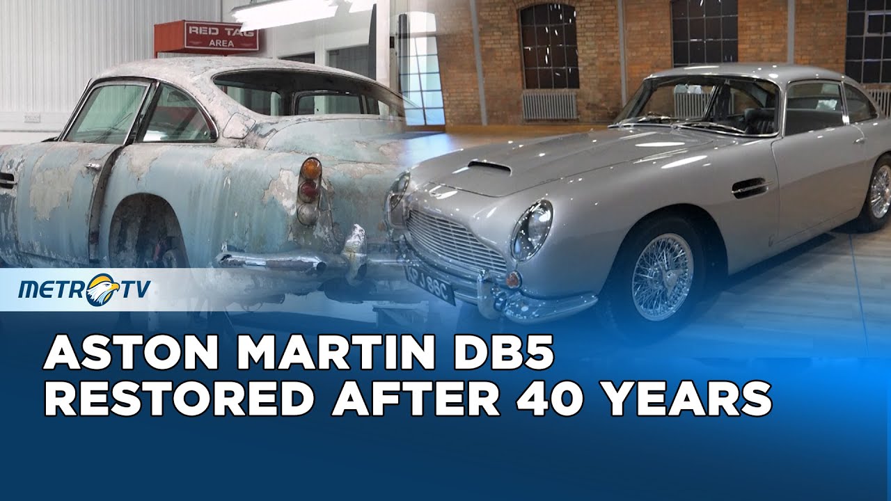 From Rust to Glory Aston Martin DB5 Restored After 40 Years