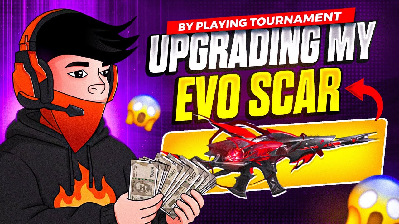 Upgrading My Evo Scar 🔫| By Playing Free Tournament 🔥| Shreyash!op