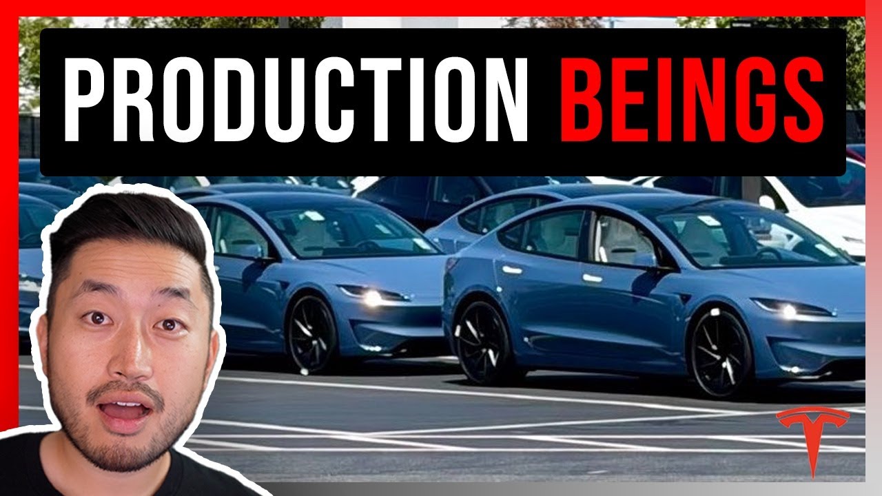 NEW Tesla Color is HERE (Production Begins)