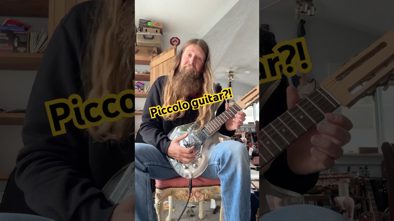 Have you Heard of These?  #guitar #piccologuitar #acrylicguitar #diy #howto #custom #luthier