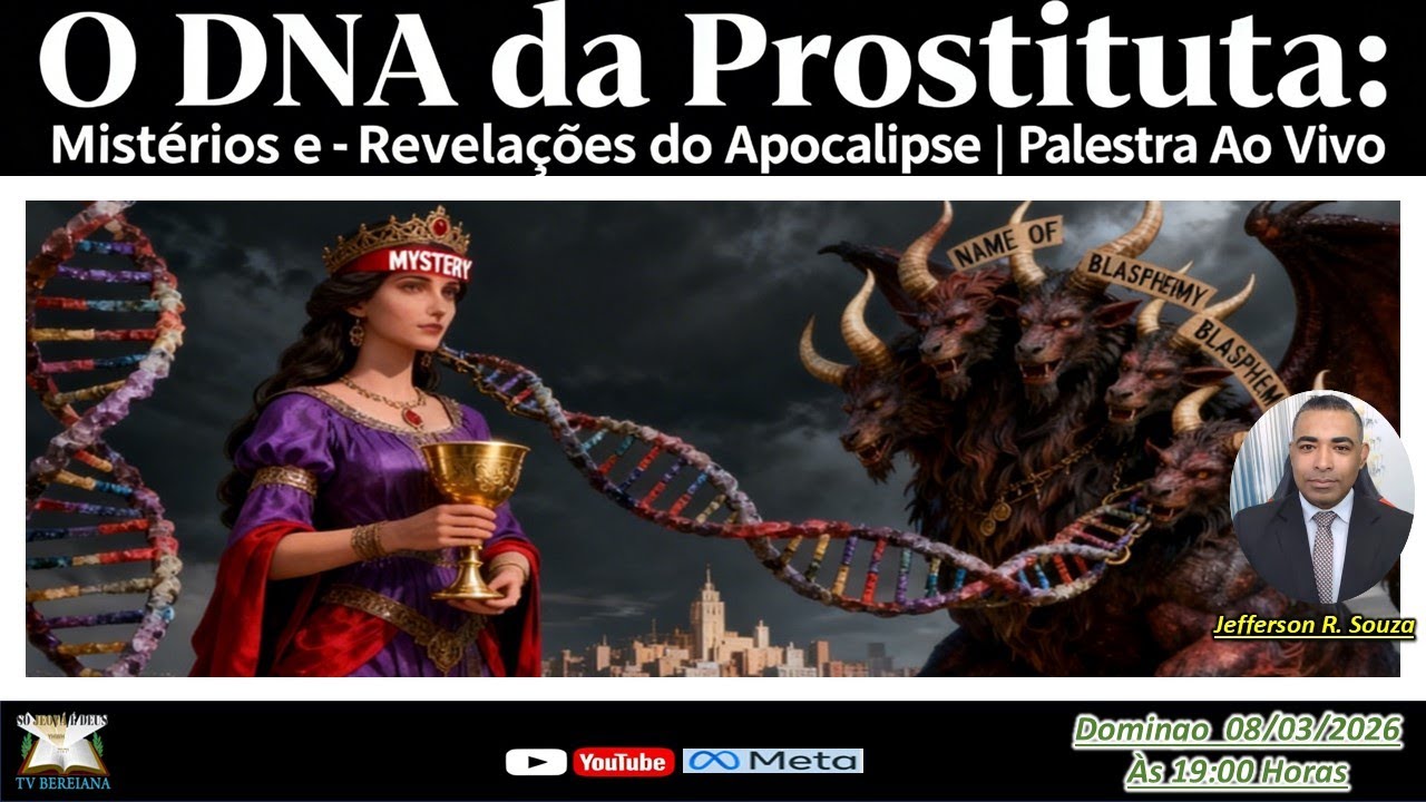 O DNA da Prostituta: Mistérios e Revelações do Apocalipse | Palestra Ao Vivo