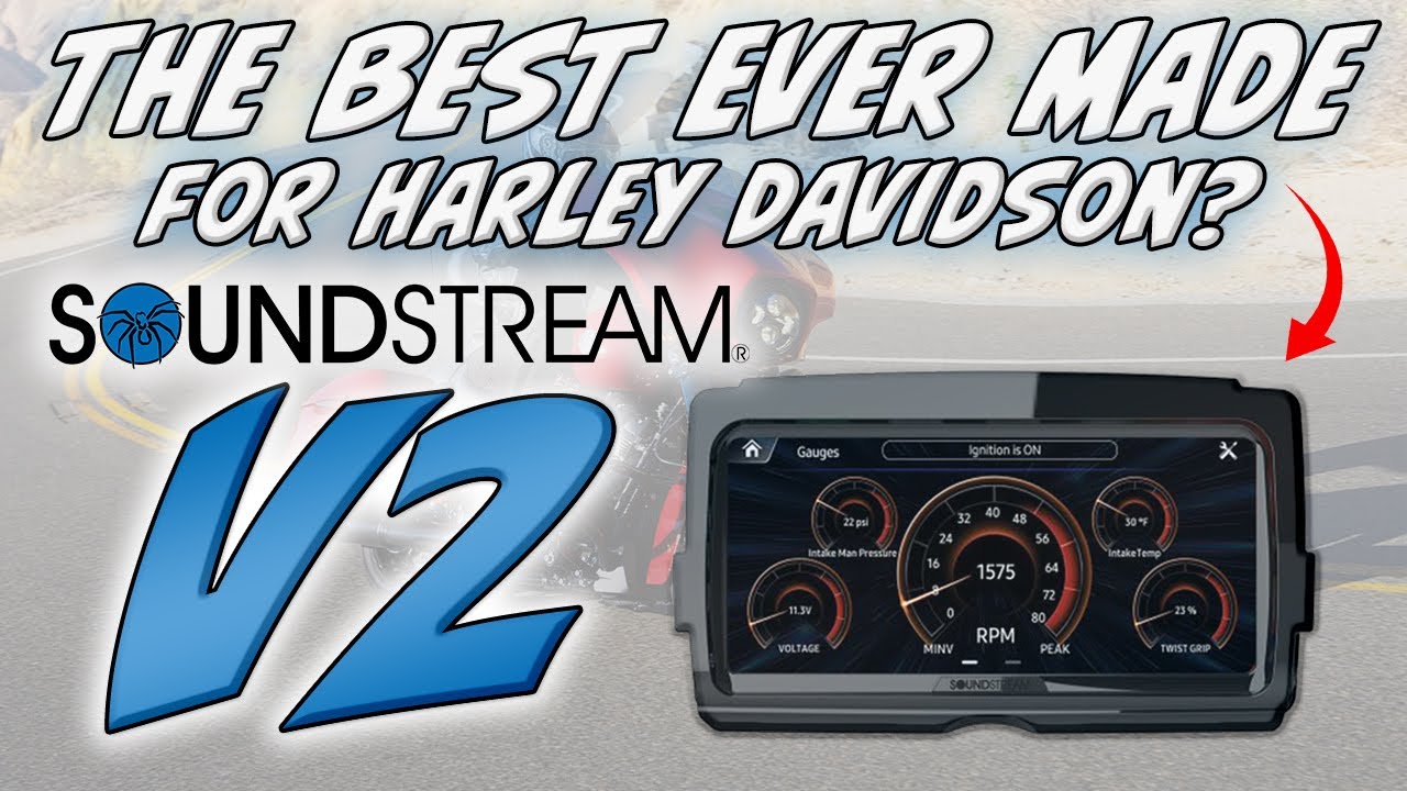 Знакомьтесь с Soundstream V2! Обзор функций — Лучшее ли это радио для Harley Davidson®?