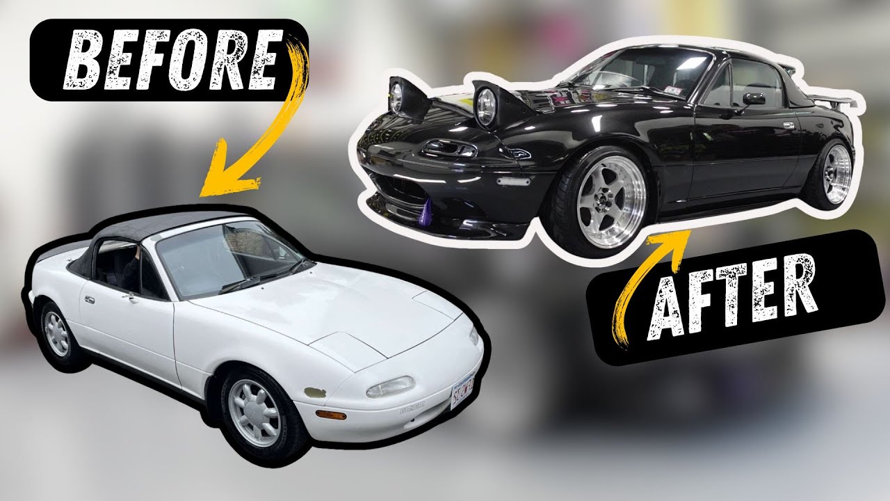 Mazda Miata Build In 10 Minutes! (Insane Transformation)