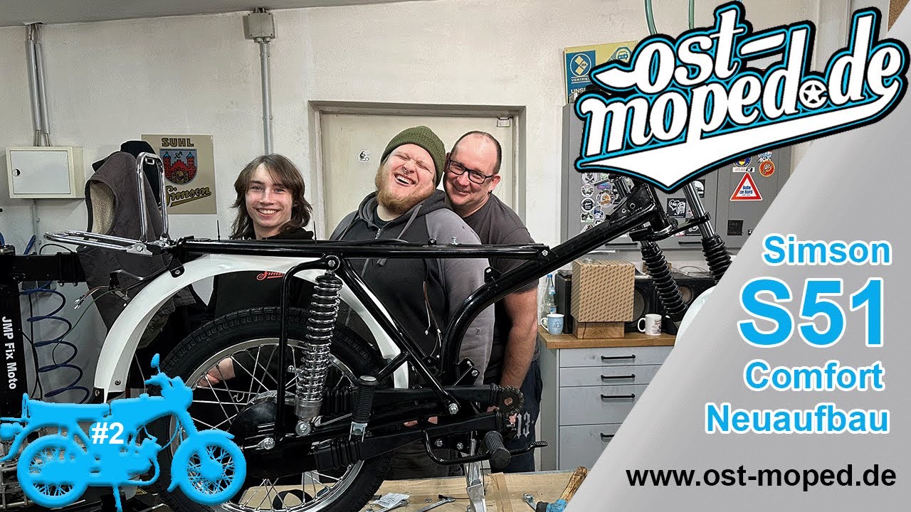 Simson S51 Comfort |  Die Bude rollt 🏍️ | Folge 2