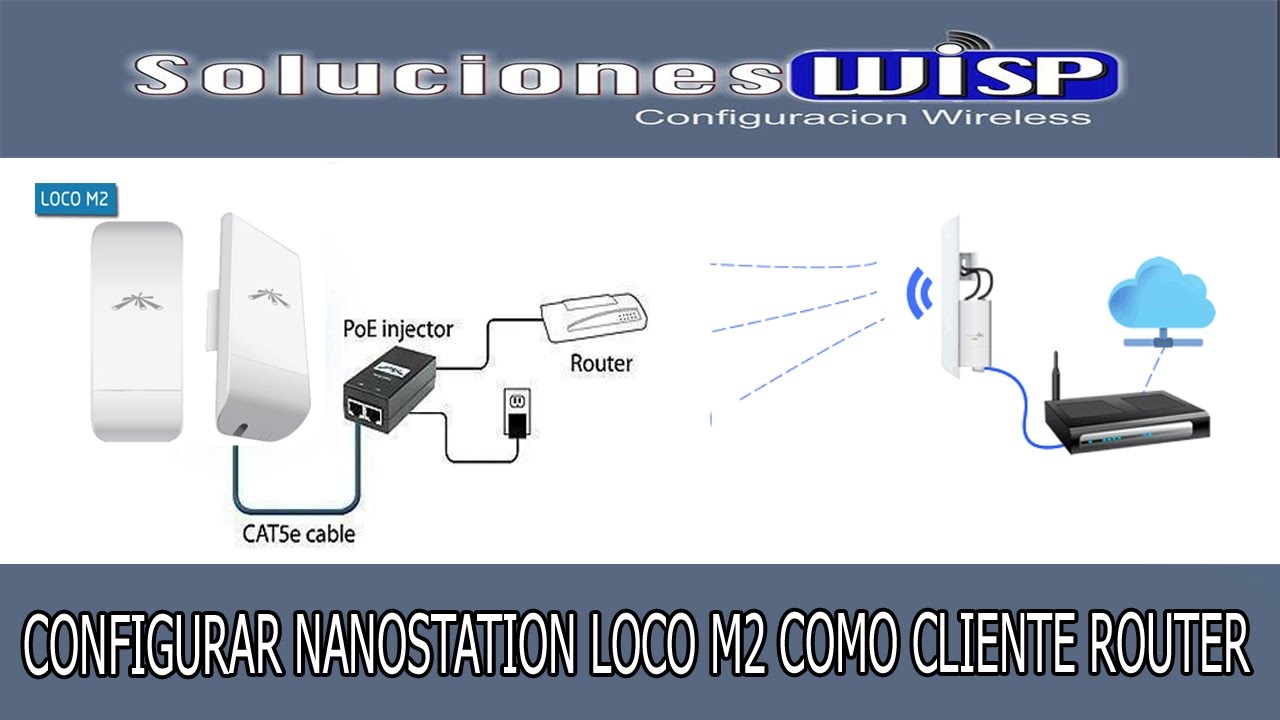 CONFIGURAR NANOSTATION LOCO M2 MODO ROUTER CLIENTE