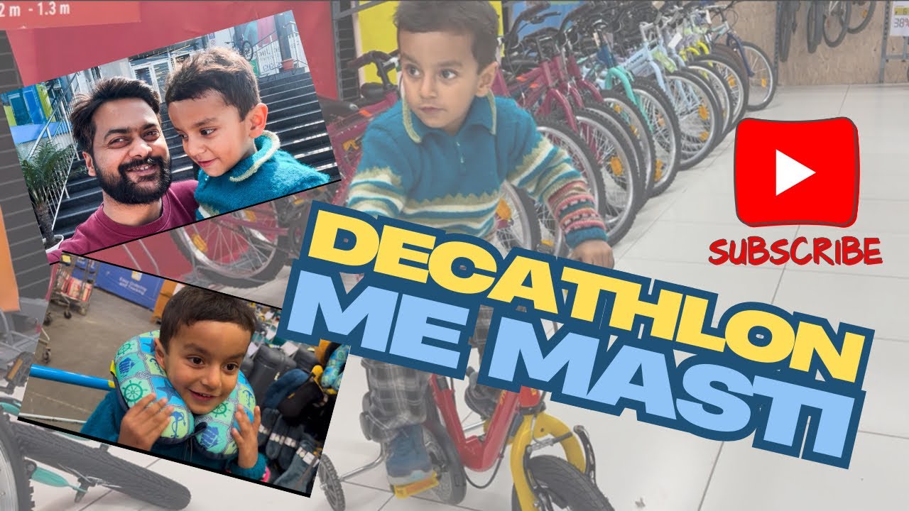 Shopping in DECATHLON & BESTBUY, Outdoor Sports Games for Kids, IamAnkitDadwal 