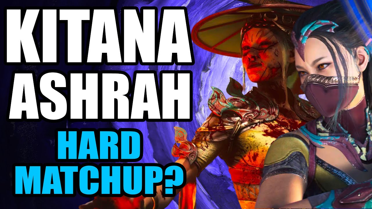 This Ashrah Destroyed Me. Kitana w/ Khameleon. Mortal Kombat 1