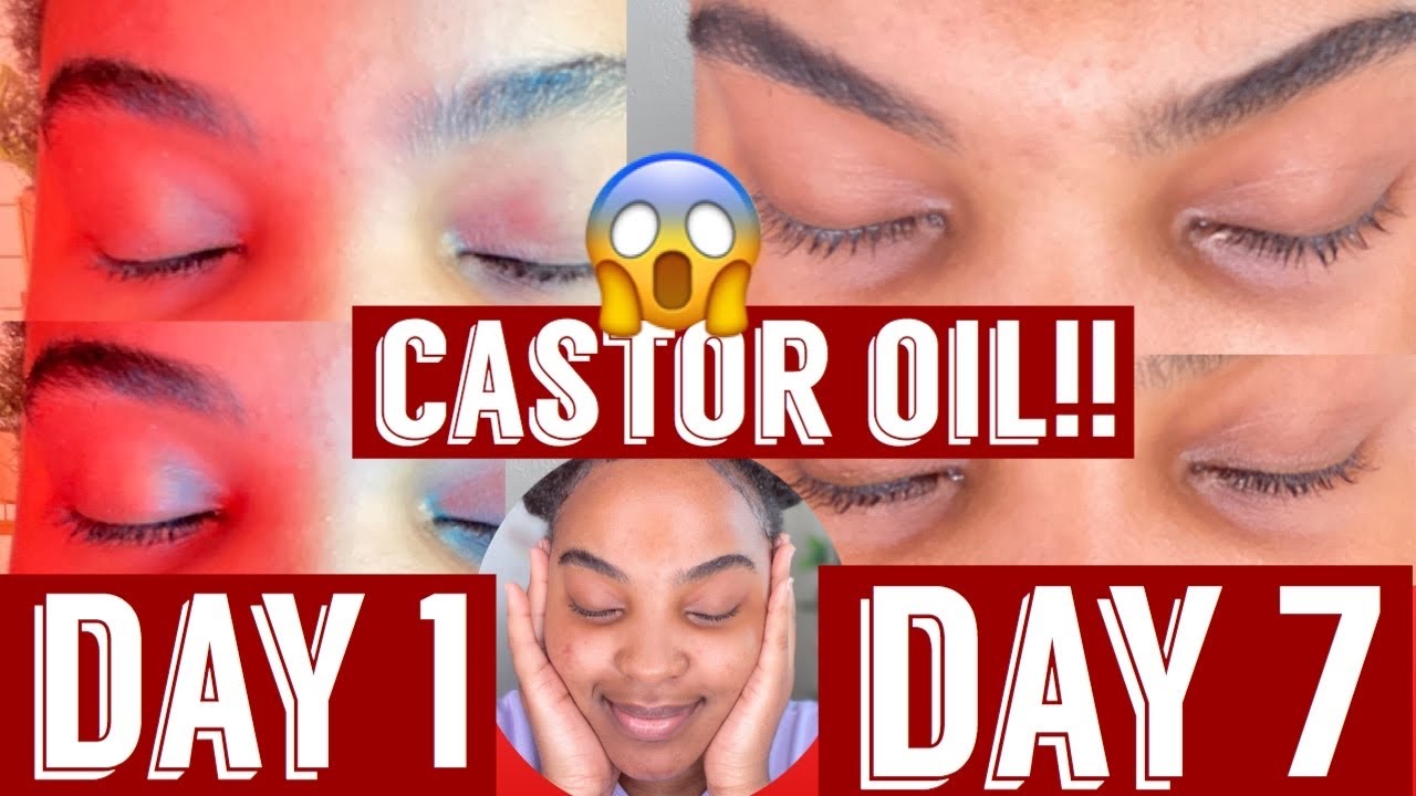 How to use castor oil to grow your eyelashes in 7 days