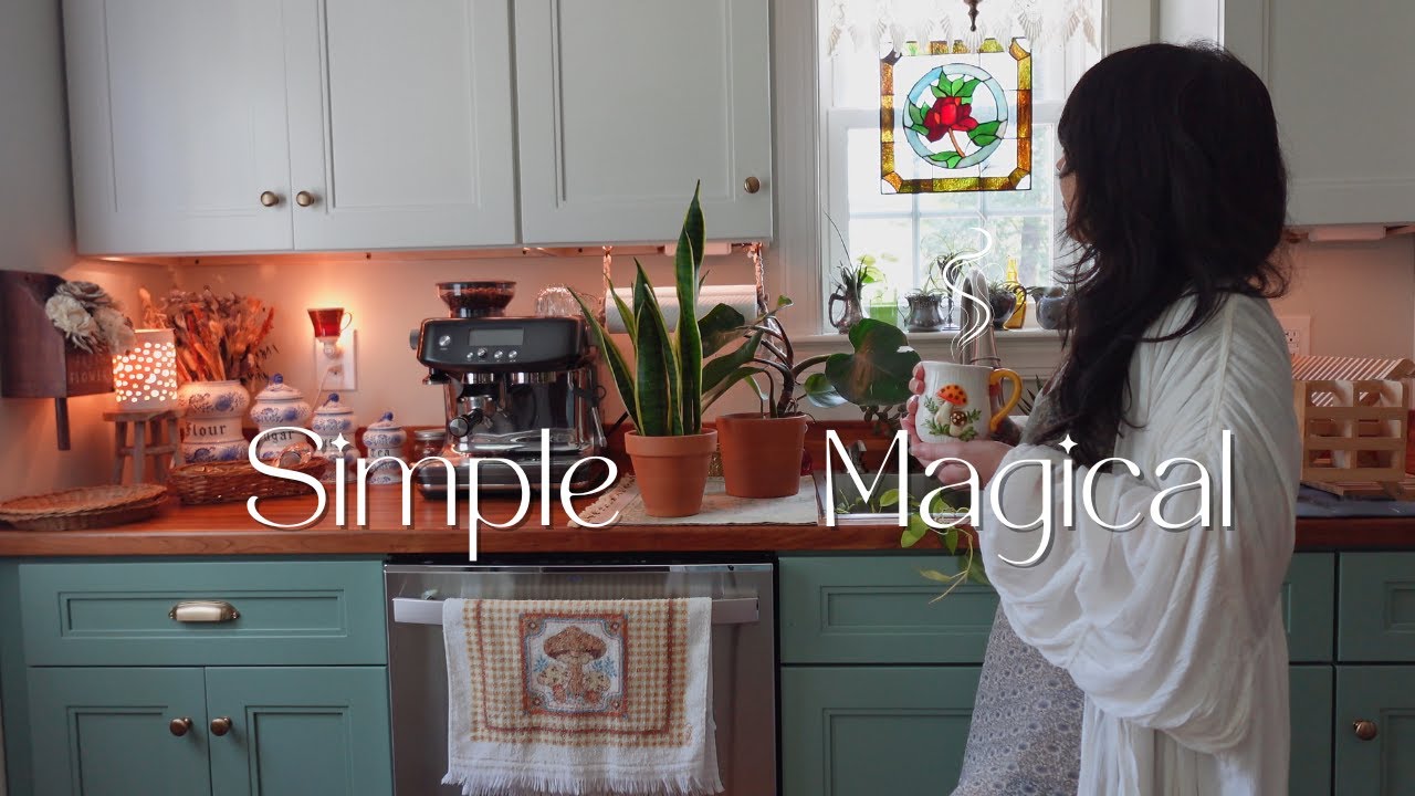 Slow and Magical Summer Mornings🪴🌦️🕯️ Romanticizing Ritual & Routine