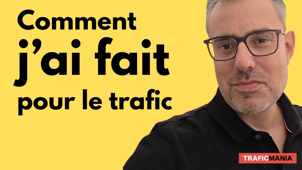 Voici comment j'ai eu du trafic sur mes 3 sites