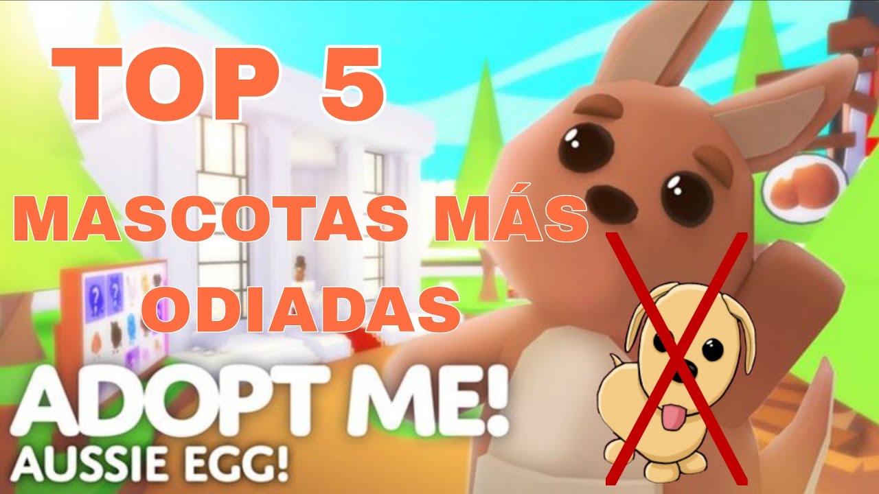 TOP:: Las mascotas más odiadas de adopt me ! (Edicion 2025) #adoptmeroblox 