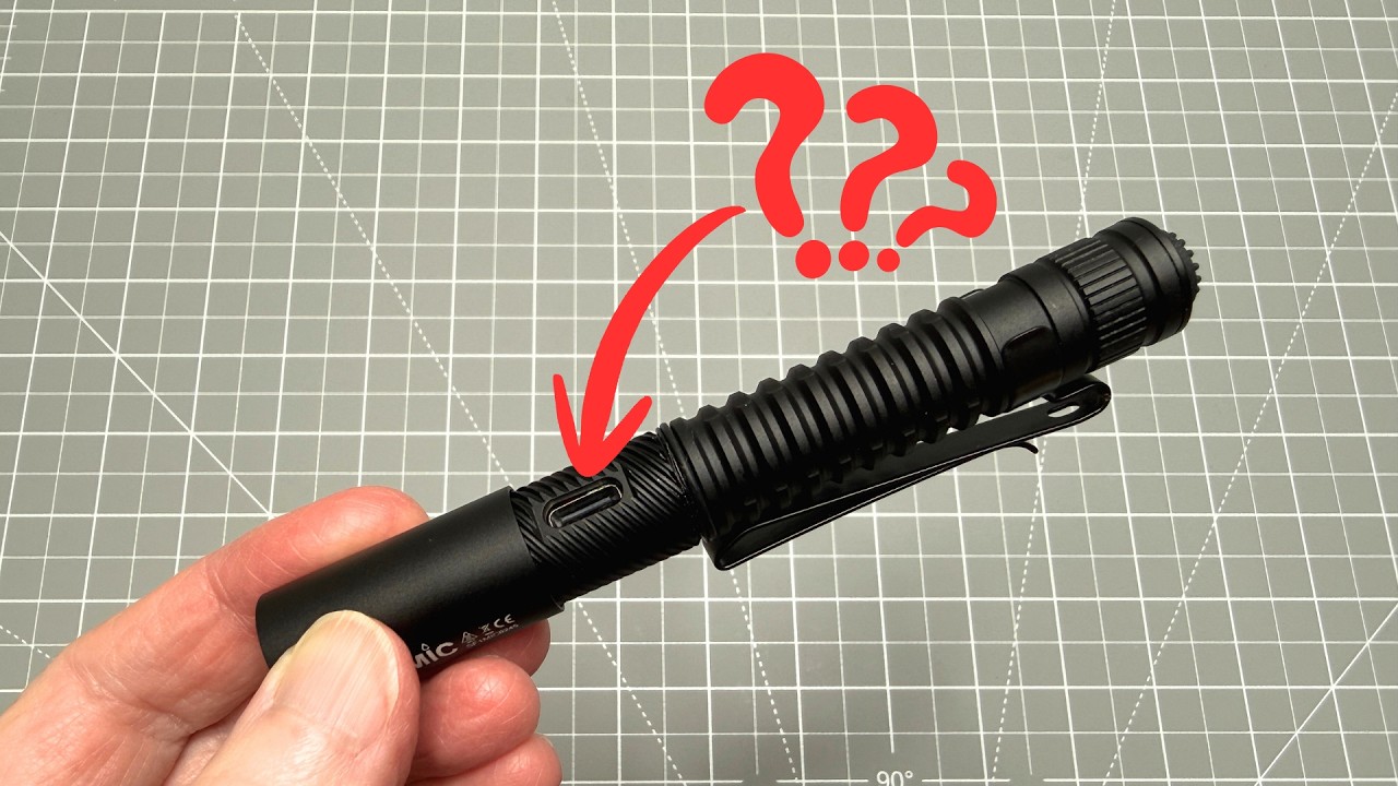 700 Lumens in Your Pocket – SPERAS EST MIC EDC Flashlight Demo