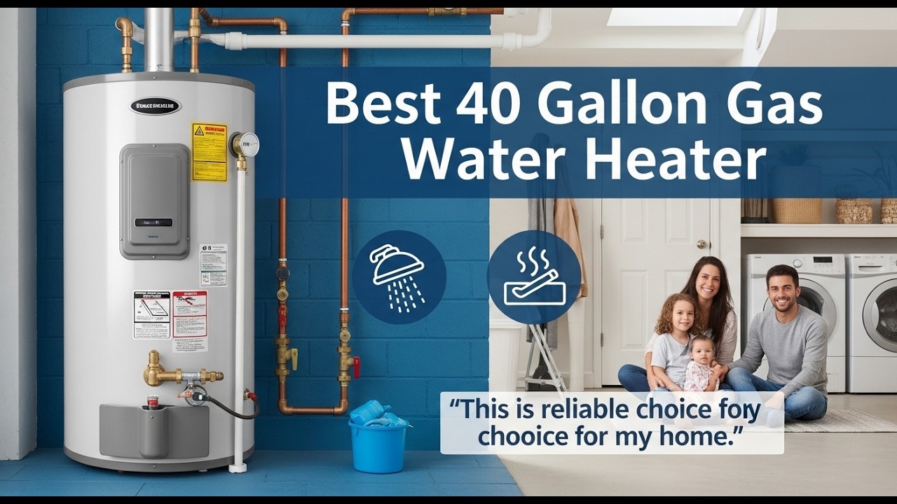 Best 40 Gallon Gas Water Heater | Best 40 Gallon Gas Water Heater for Families: Powerful, Efficient
