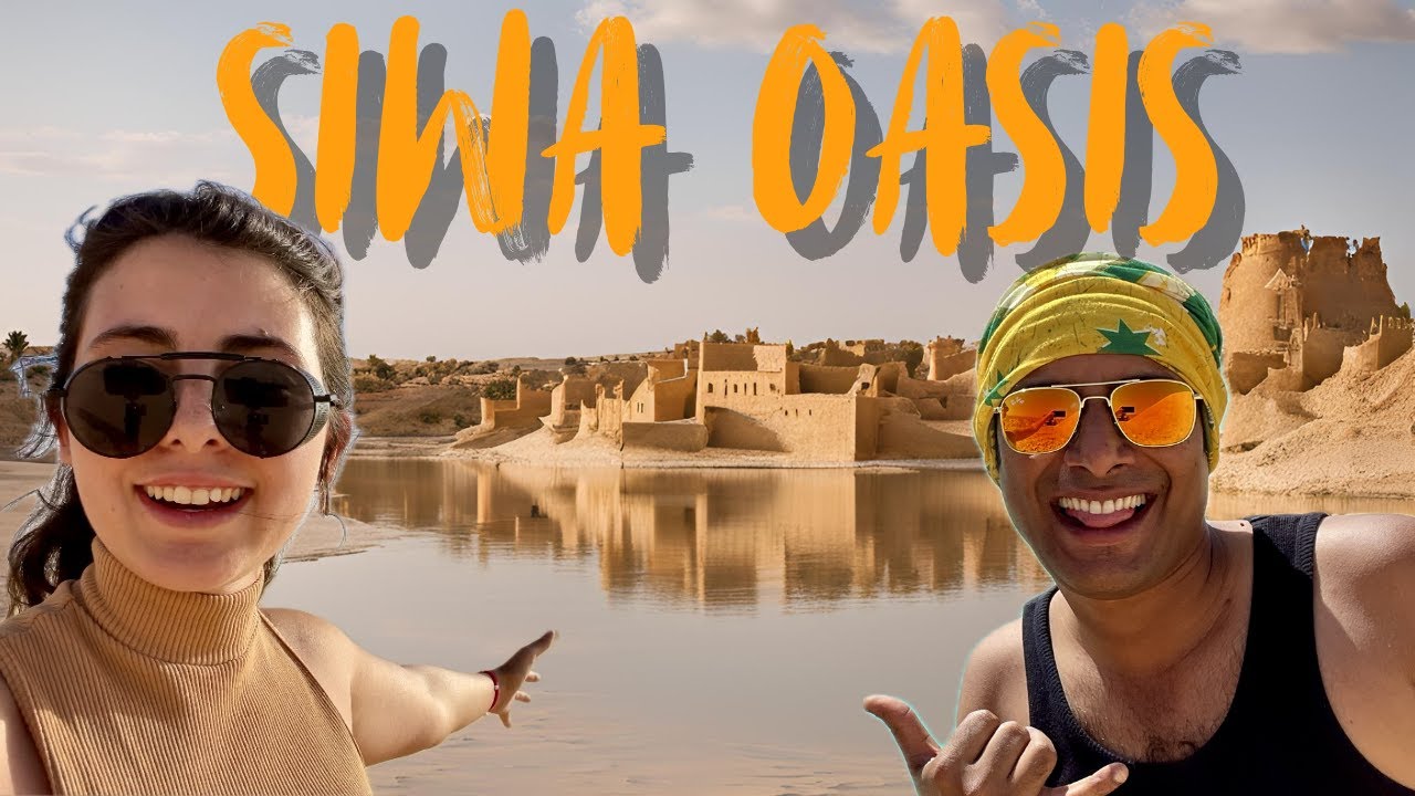 SALT LAKES AND AN ADVENTURE IN A 4x4 IN THE DESERT - SIWA OASIS EGYPT