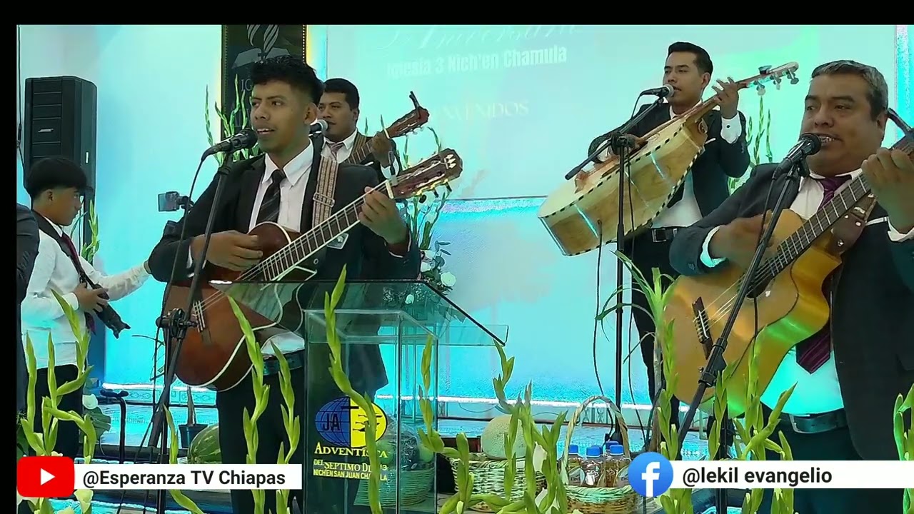 LOS HIJOS DEL REY EN CONCIERTO- DESDE NICH'EN CHAMULA CHIAPAS
