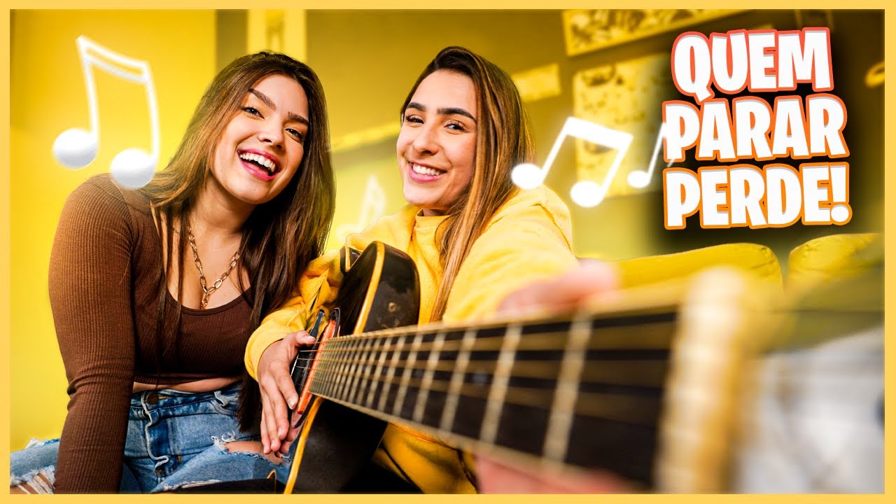 QUEM PARAR DE CANTAR PRIMEIRO PERDE! ft. Duda Kropf