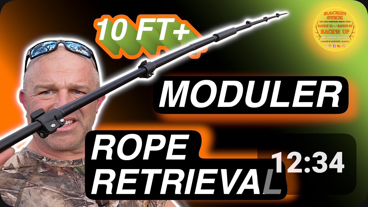 Easy rope retrieval with the Rackin Rope Driver