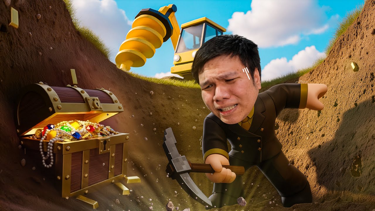 ขุด ขุด ขุด จนทะลุแกนโลก! | Roblox ขุด Brainrot
