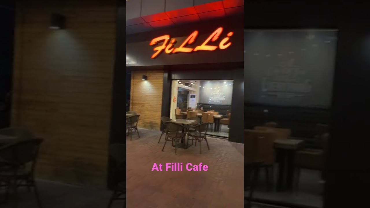 Just a night cup n #Filli Cafe