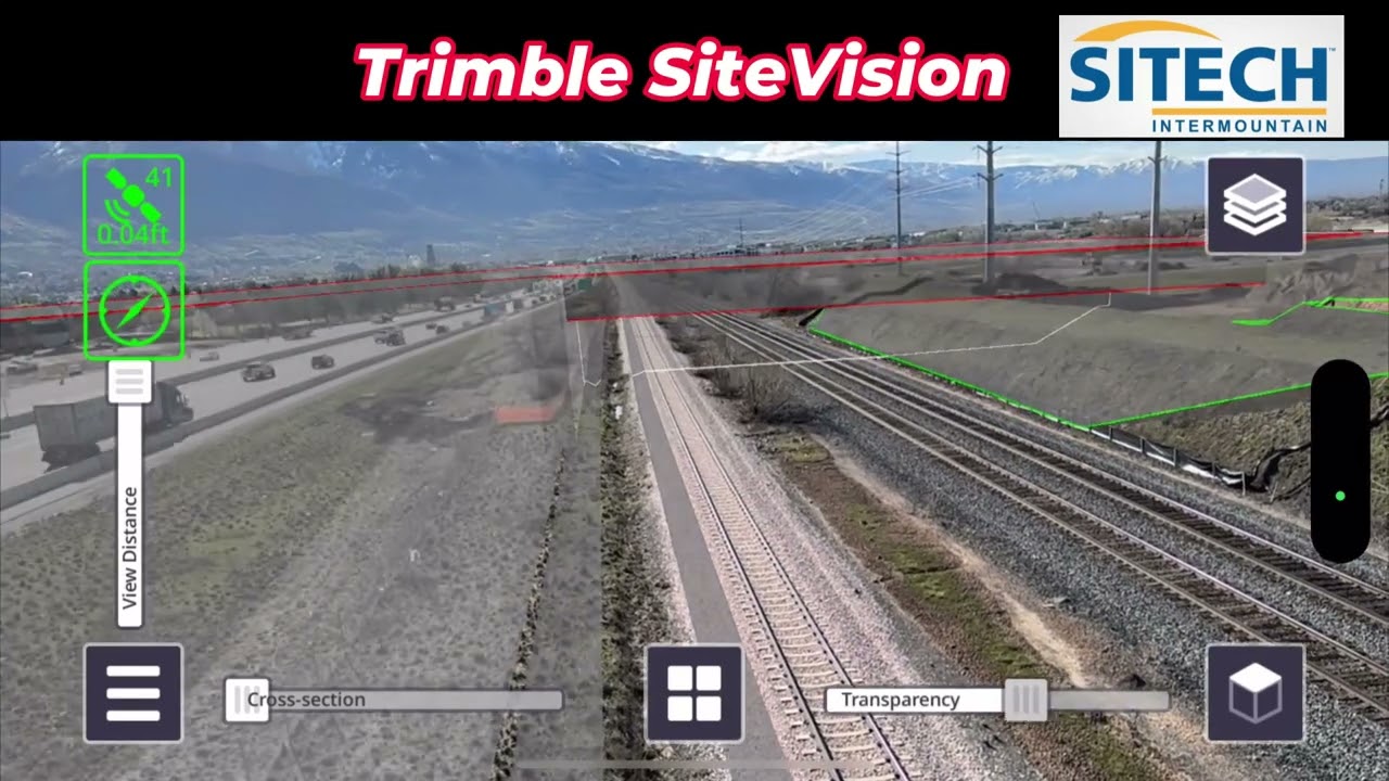 Trimble Sitevision New Freeway Interchange