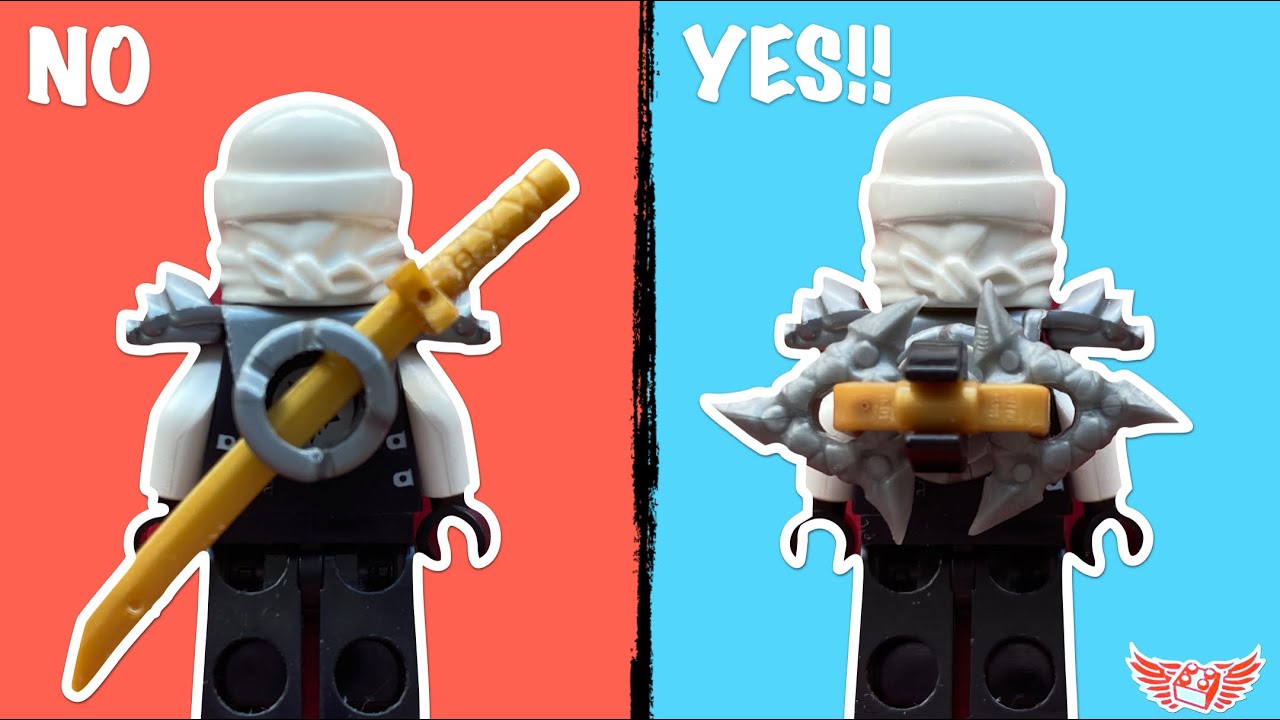 БОЛЬШЕ идей для брони ZX! | LEGO Ninjago 🥷