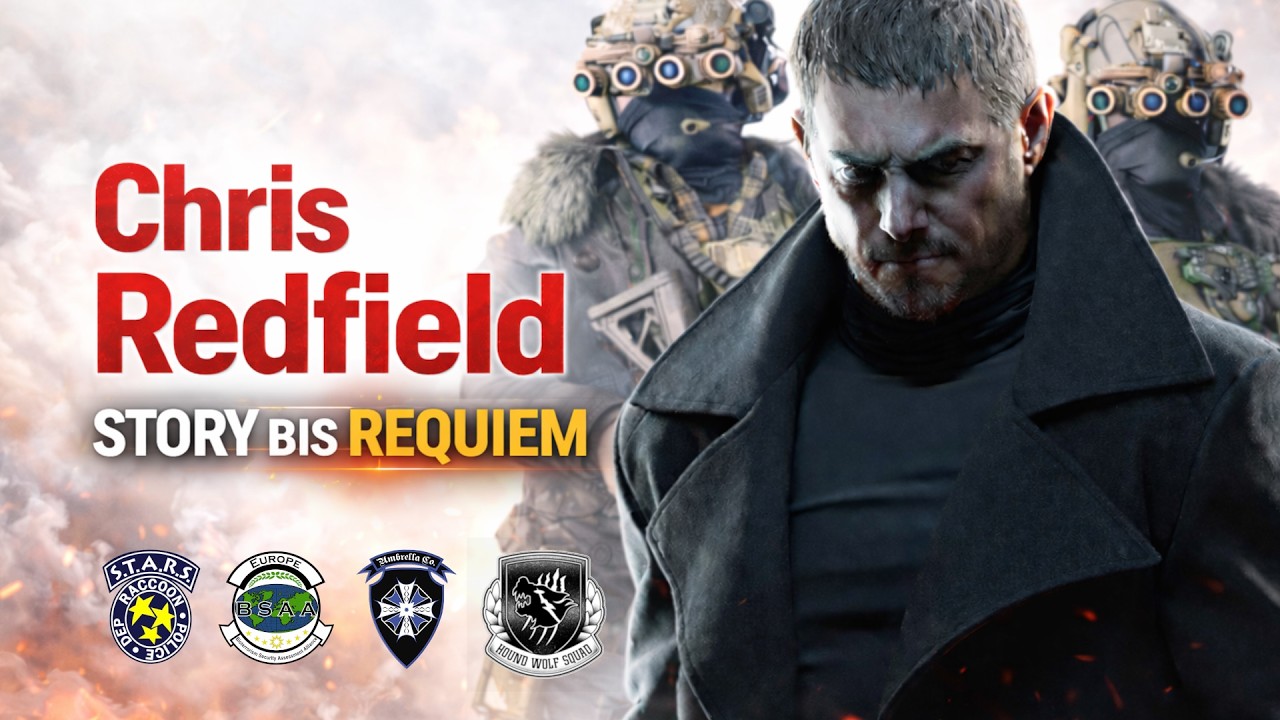 Resident Evil Chris Redfield & Hound Wolf Squad - LORE - Gesamte Timeline von 1998 bis 2026