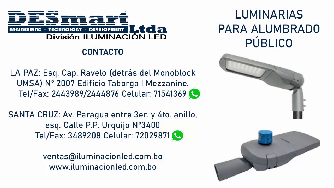 LUMINARIAS LED PARA ALUMBRADO P&Uacute;BLICO IP66  #ILUMINACIONLED